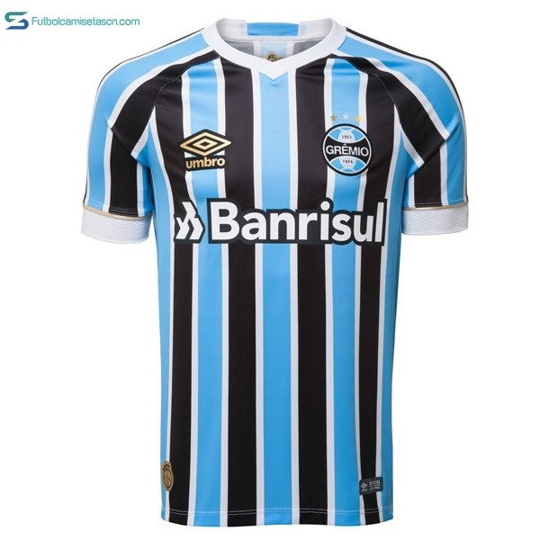 Camiseta Grêmio FBPA 1ª 2018/19 Azul